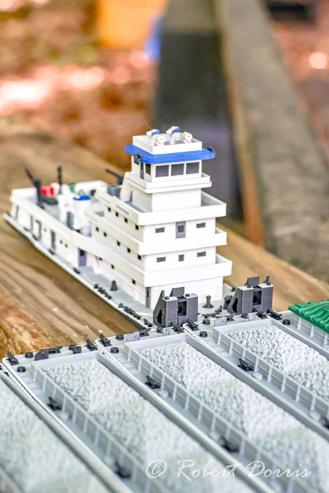 200' x 35' Scale Barge Models Standard Scale