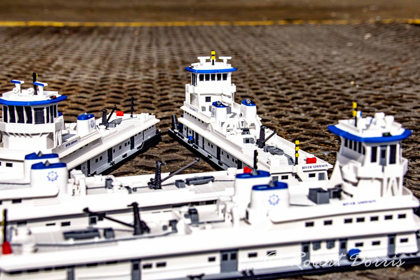 M/V River Addyson Towboat Model