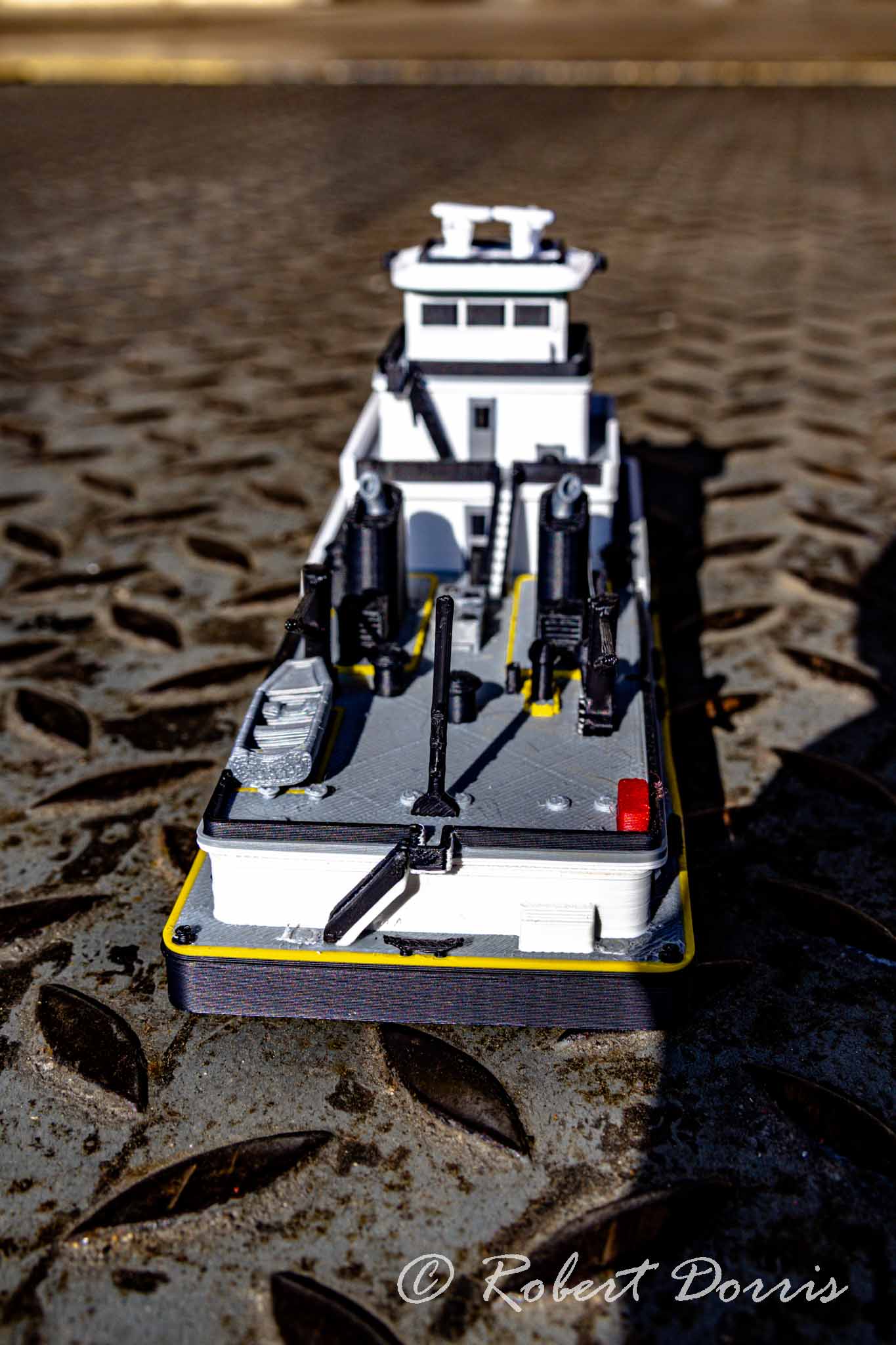 M/V Jeffboat Towboat Model