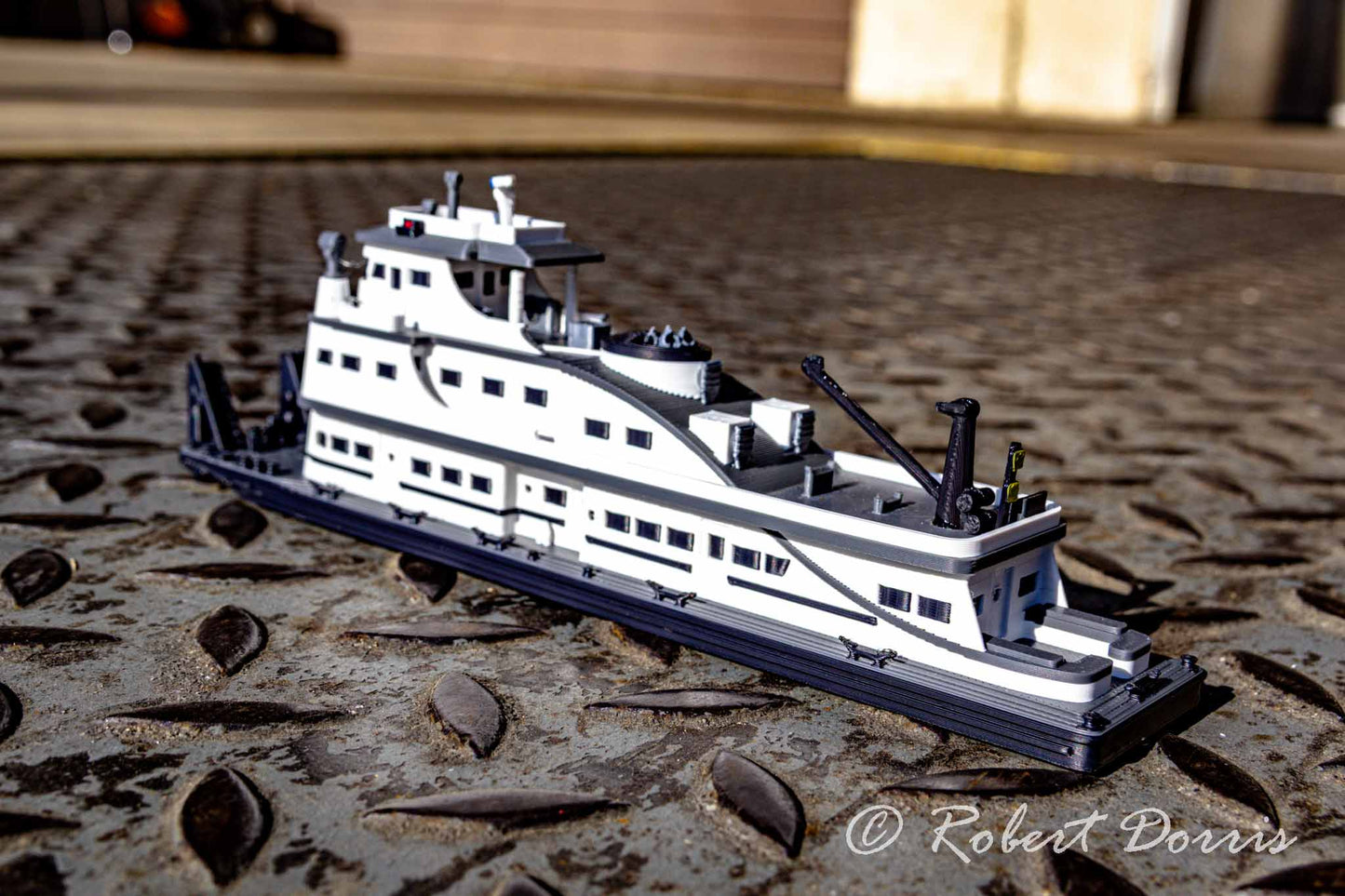Generic Ohio River Towboat – Hillman Designed Towboat Model