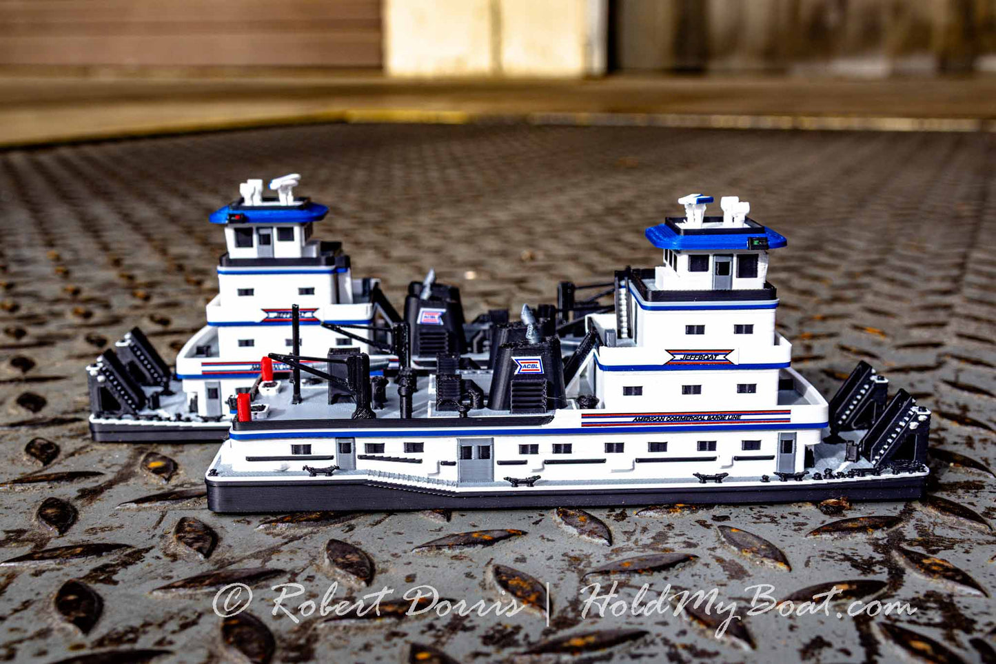 M/V Jeffboat Towboat Model