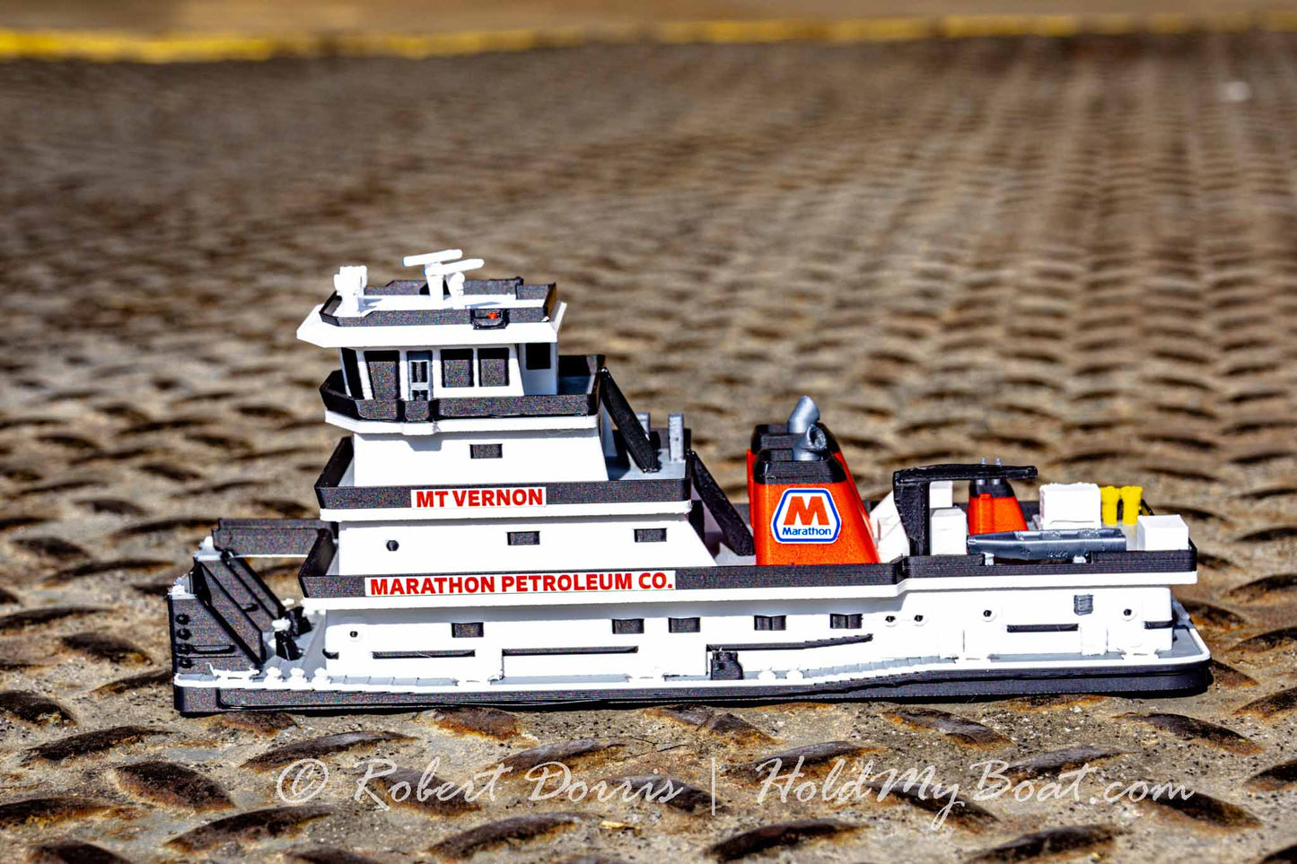 MV Mt Vernon Towboat Model