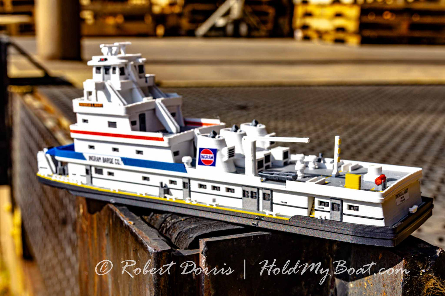 MV Patricia I. Hart Towboat Model