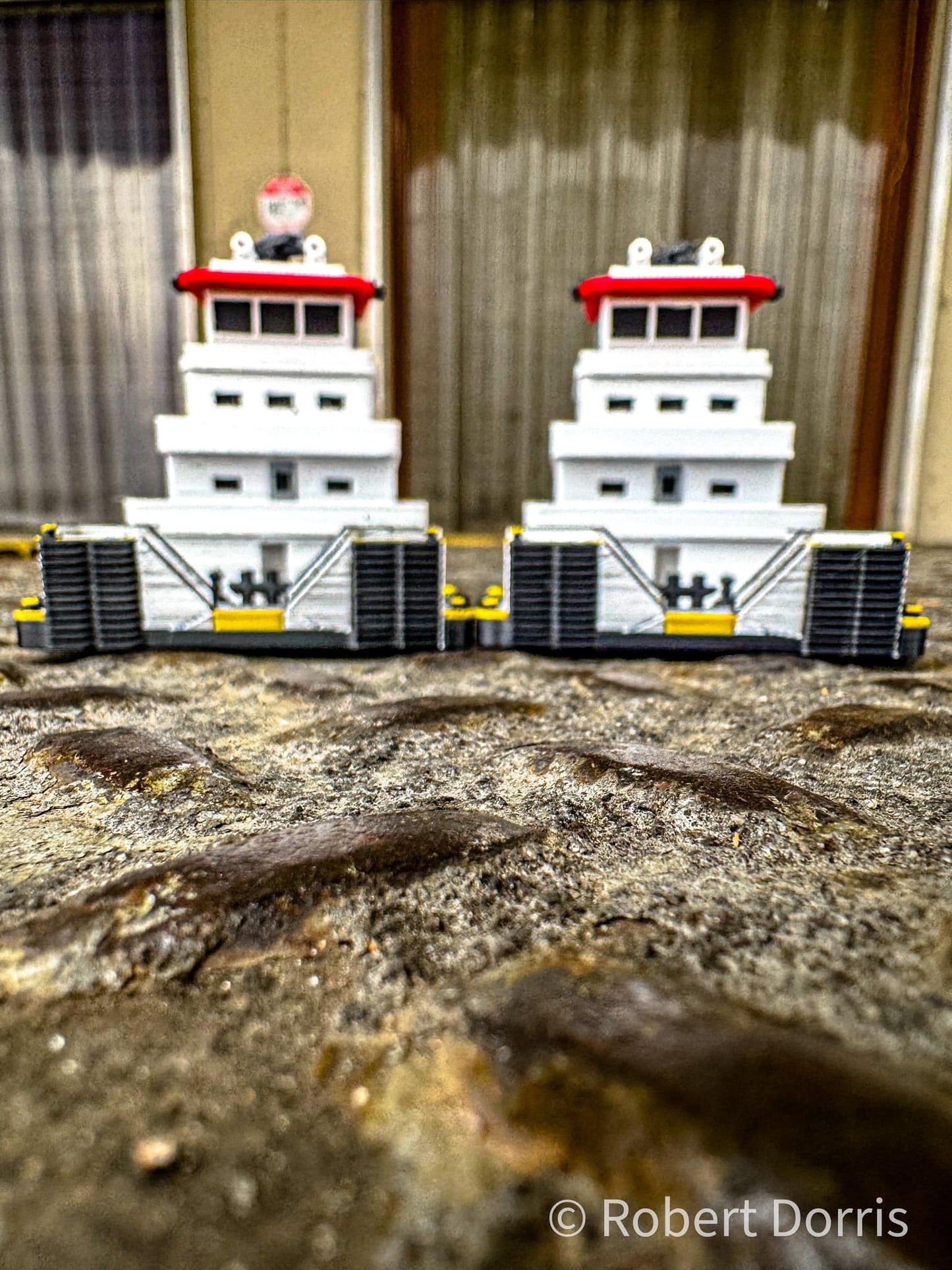 M/V Jeffrey G (Now M/V Kendall Chauvin) Towboat Model
