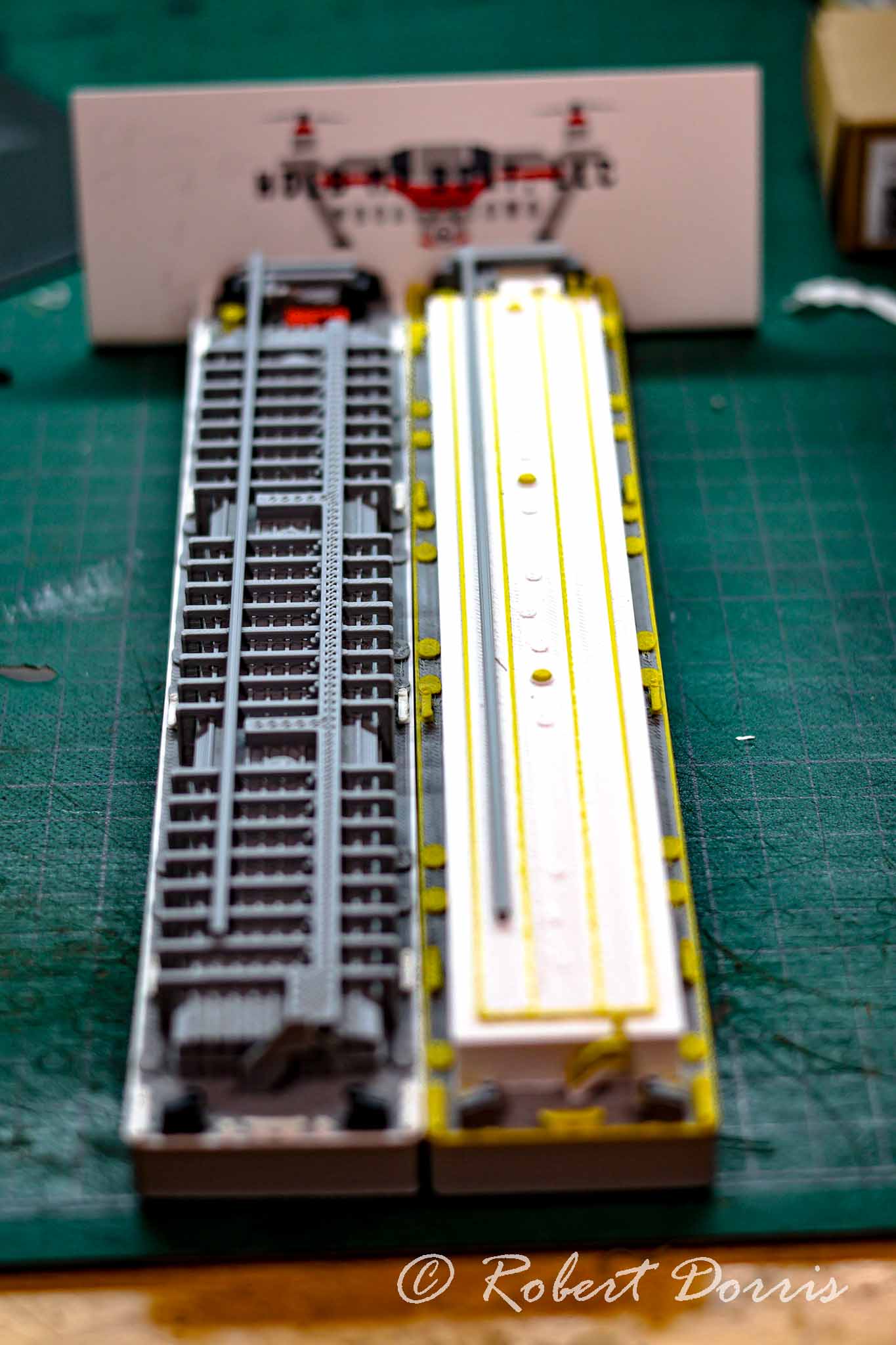 200' x 35' Scale Barge Models Standard Scale
