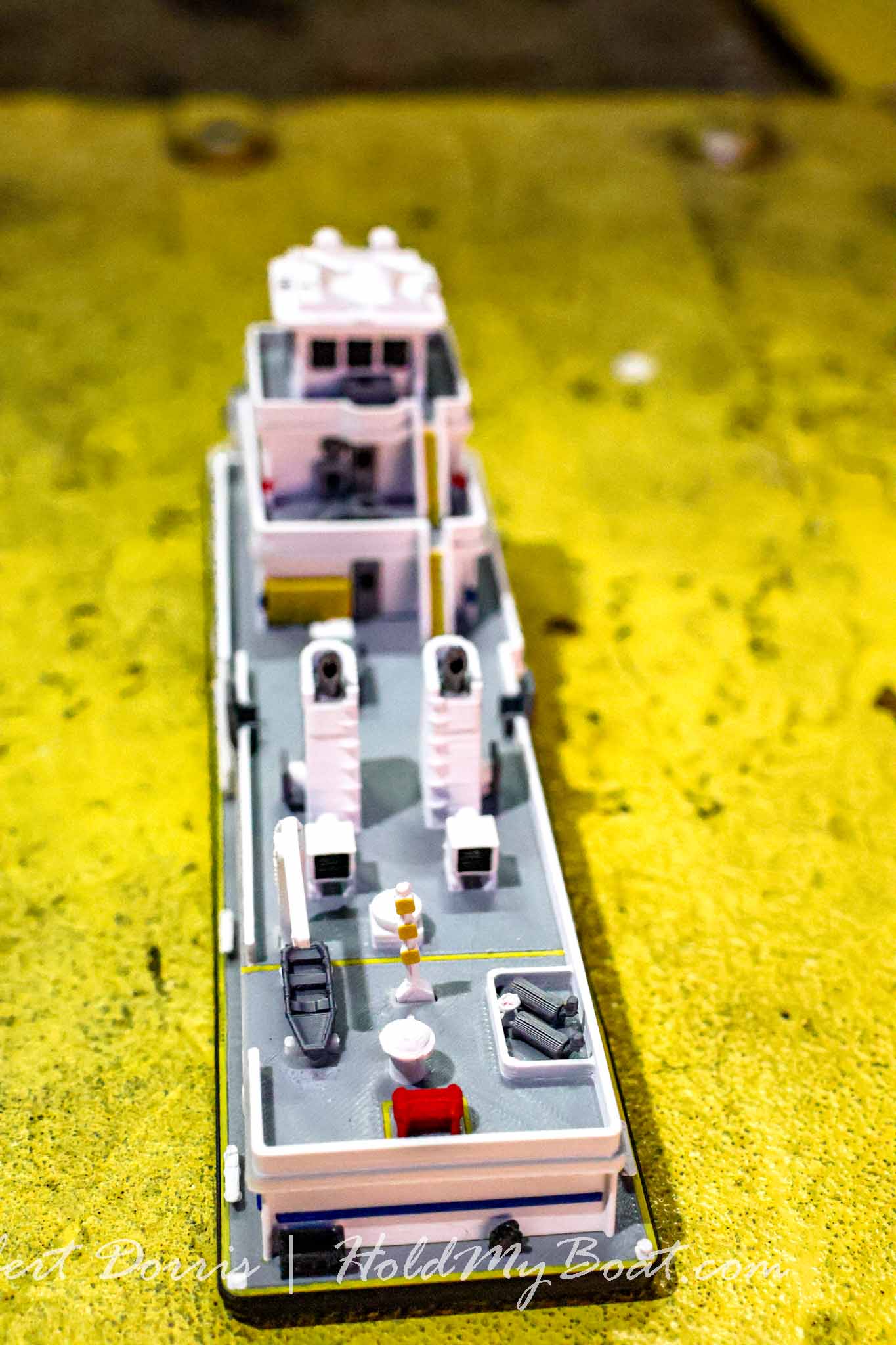 M/V Aaron F. Barrett Towboat Model