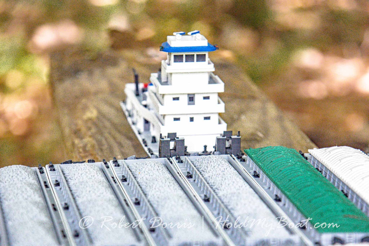 M/V Lewis B. Strait / Joe Bobzien Towboat Model