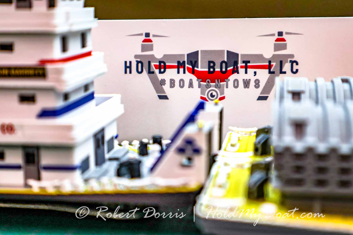 M/V Aaron F. Barrett Towboat Model
