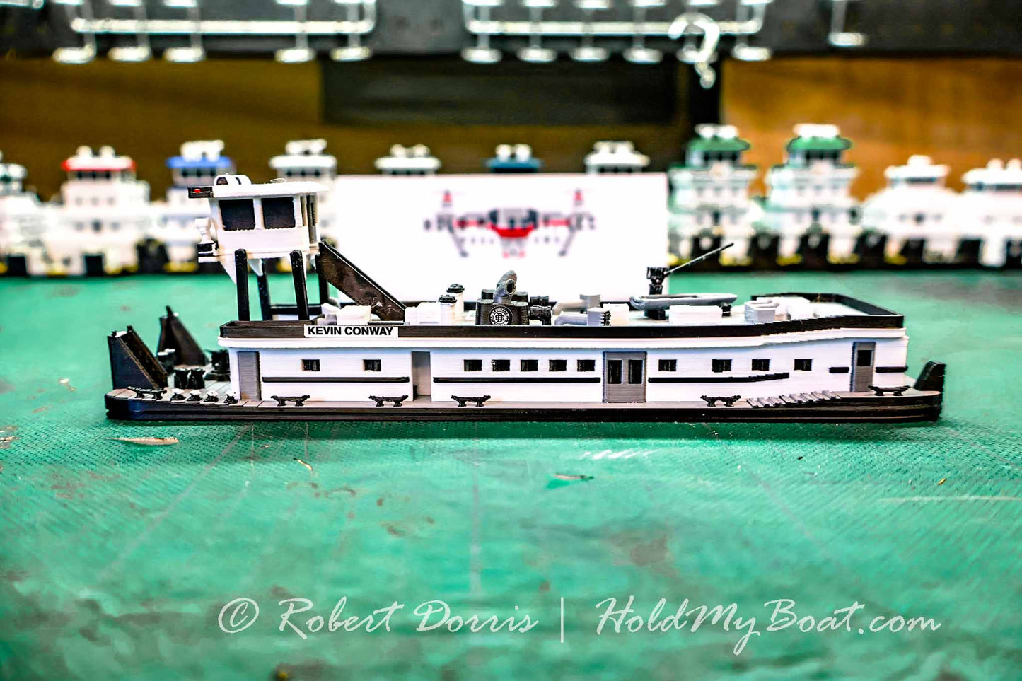 MV Kevin Conway Towboat Model