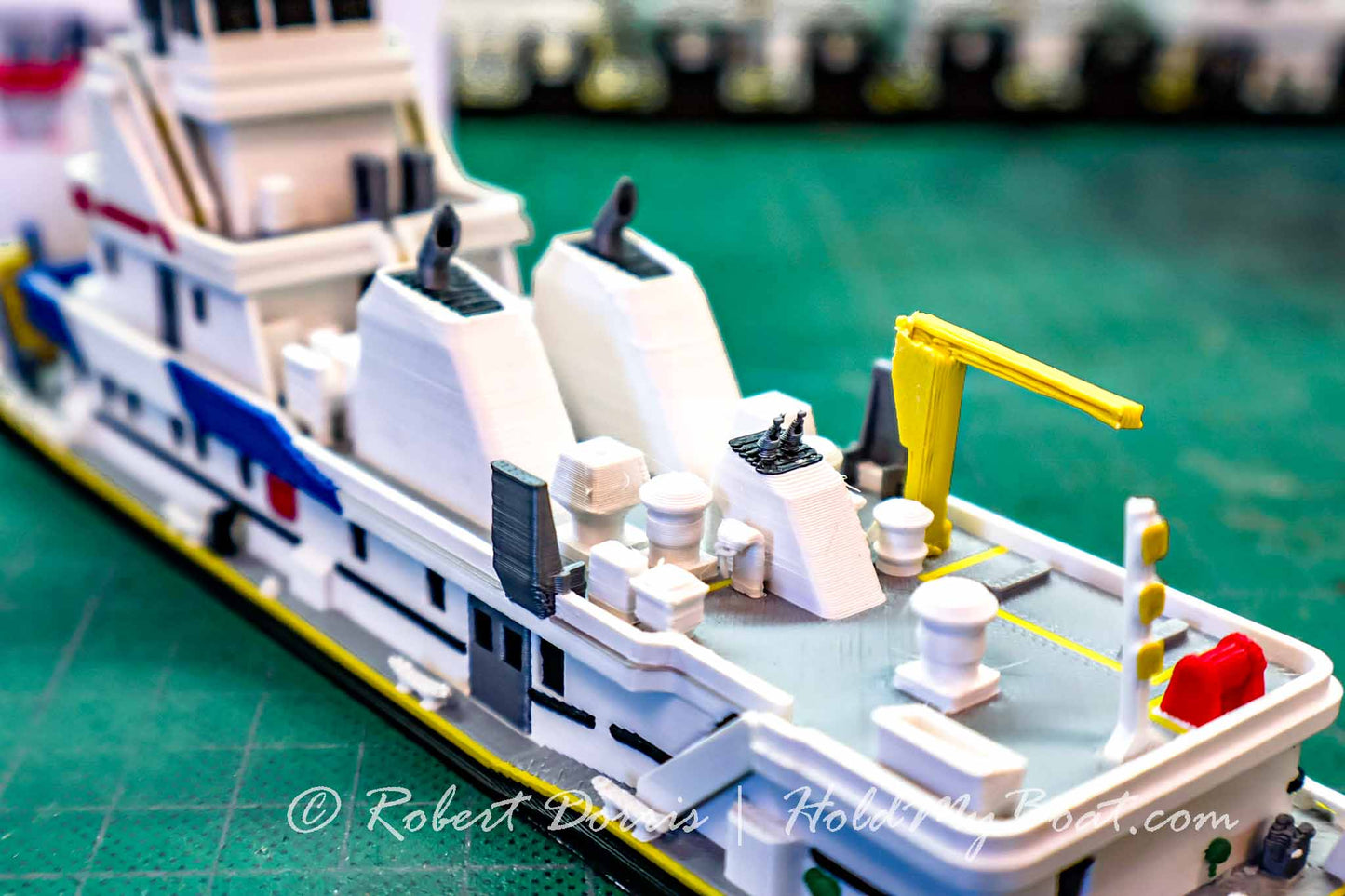 M/V Hornet / Brian Rafferty / John F Secrest Halter Marine Towboat Model
