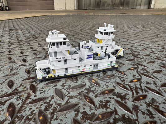 M/V Beverly Ann & Miss Alex Towboat Models