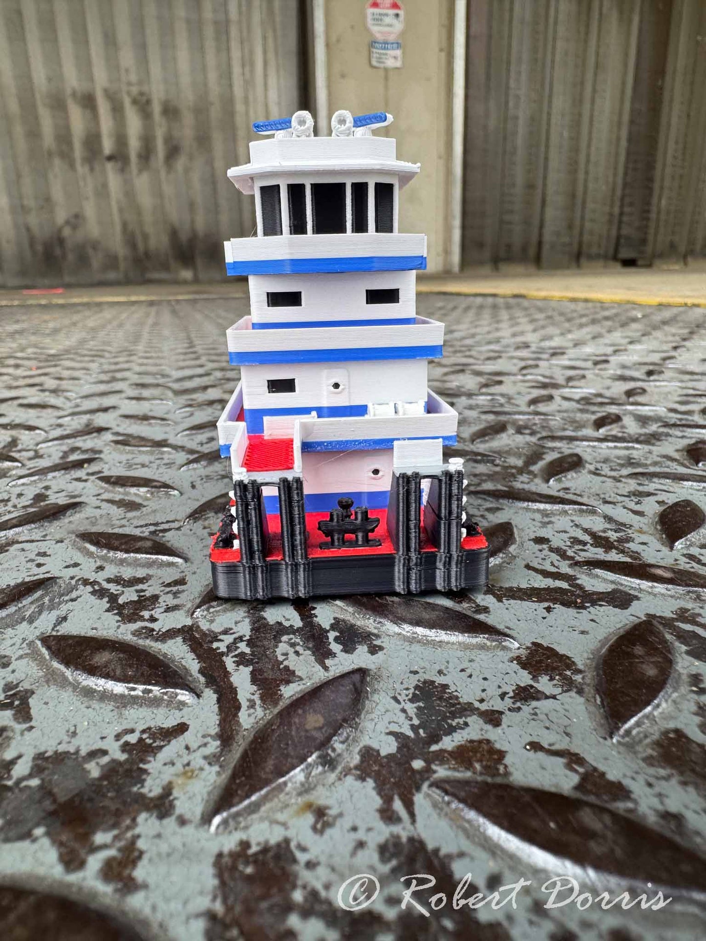 M/V H. Jared Phillips Towboat Model