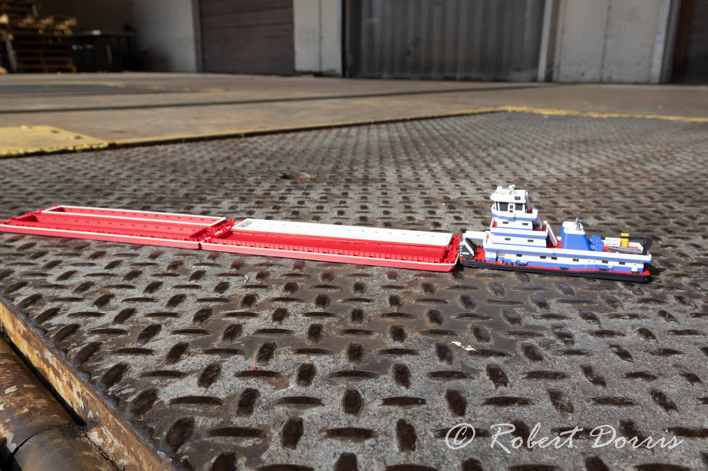 M/V H. Jared Phillips Towboat Model