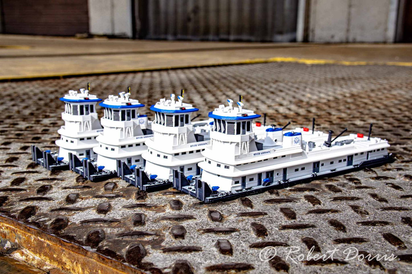 M/V River Addyson Towboat Model