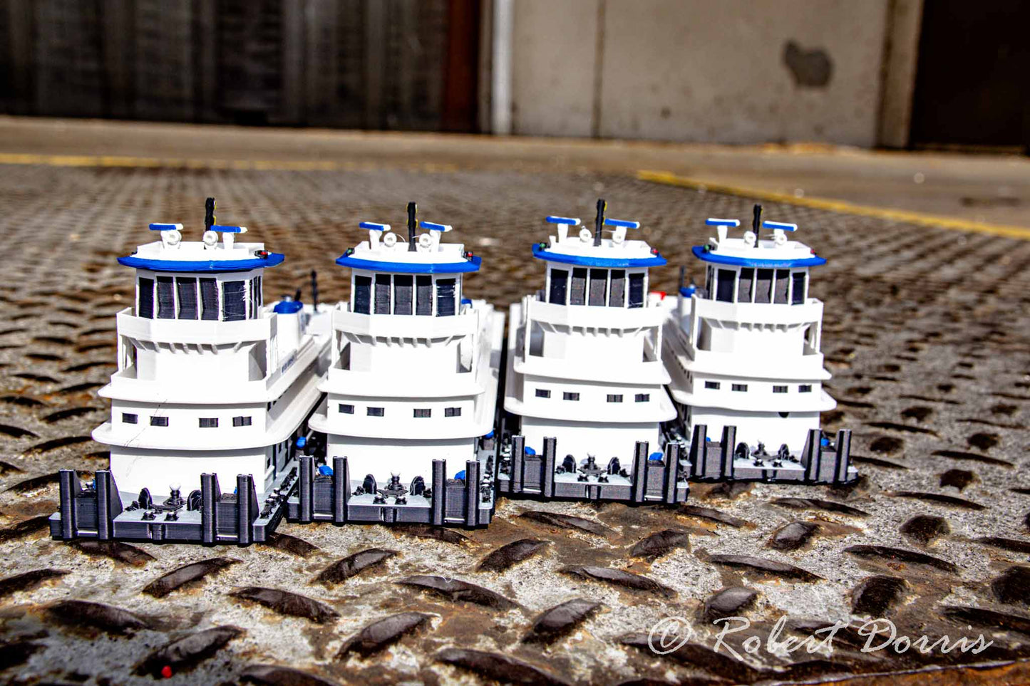 M/V River Addyson Towboat Model