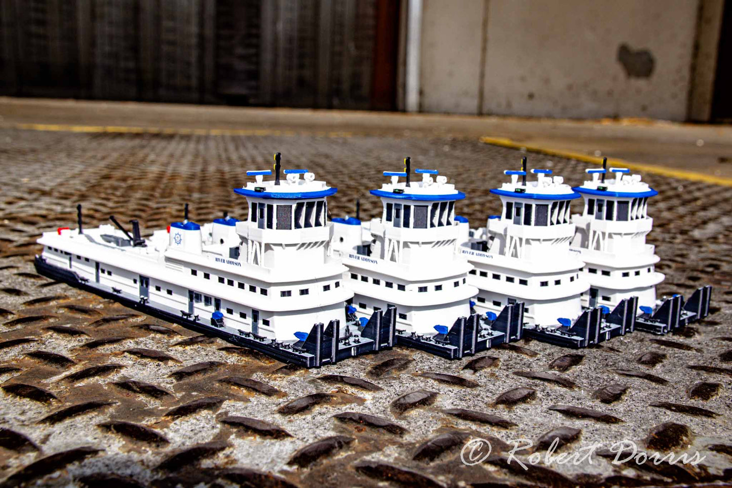 M/V River Addyson Towboat Model