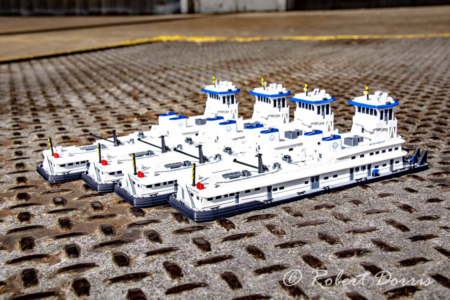 M/V River Addyson Towboat Model