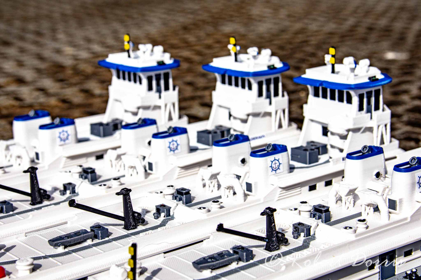 M/V River Addyson Towboat Model
