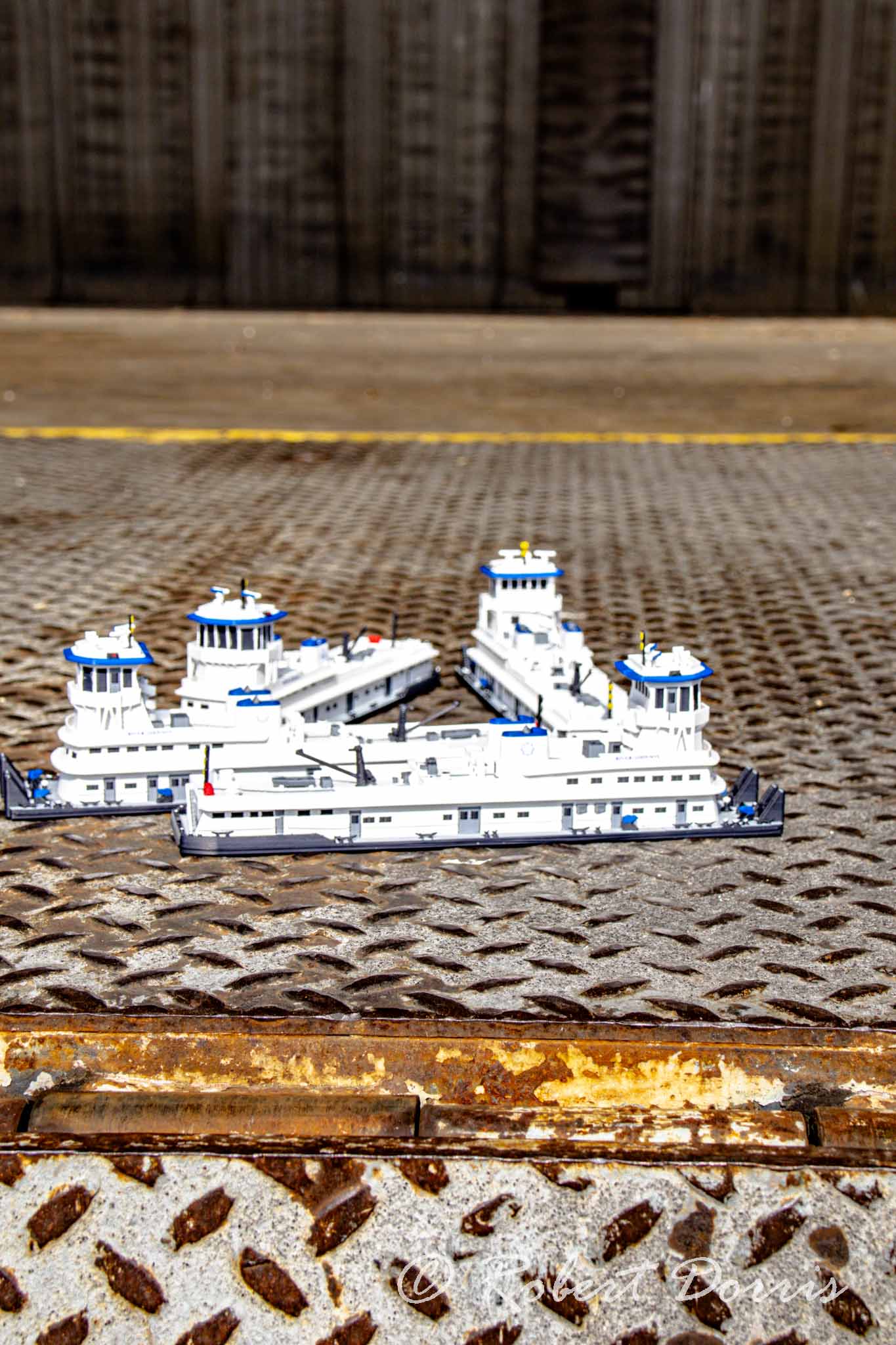 M/V River Addyson Towboat Model