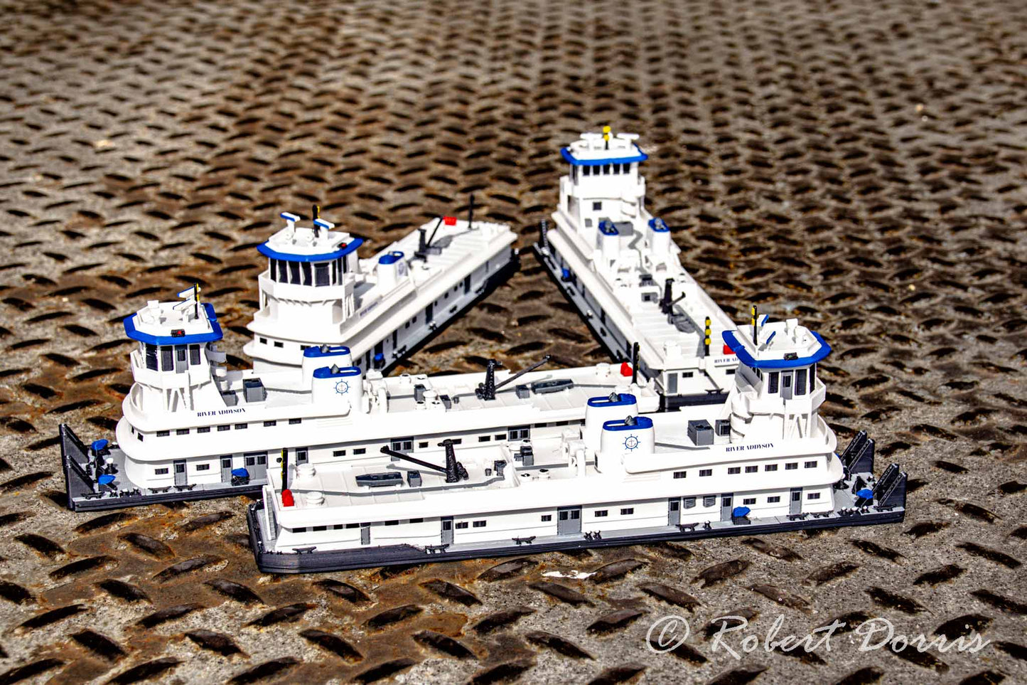M/V River Addyson Towboat Model