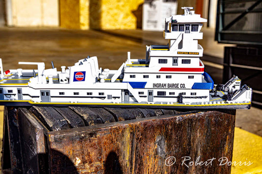 M/V Martha Ingram Towboat Model