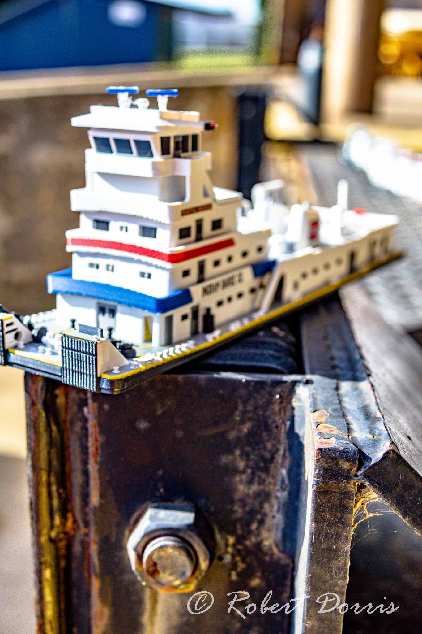 M/V Martha Ingram Towboat Model