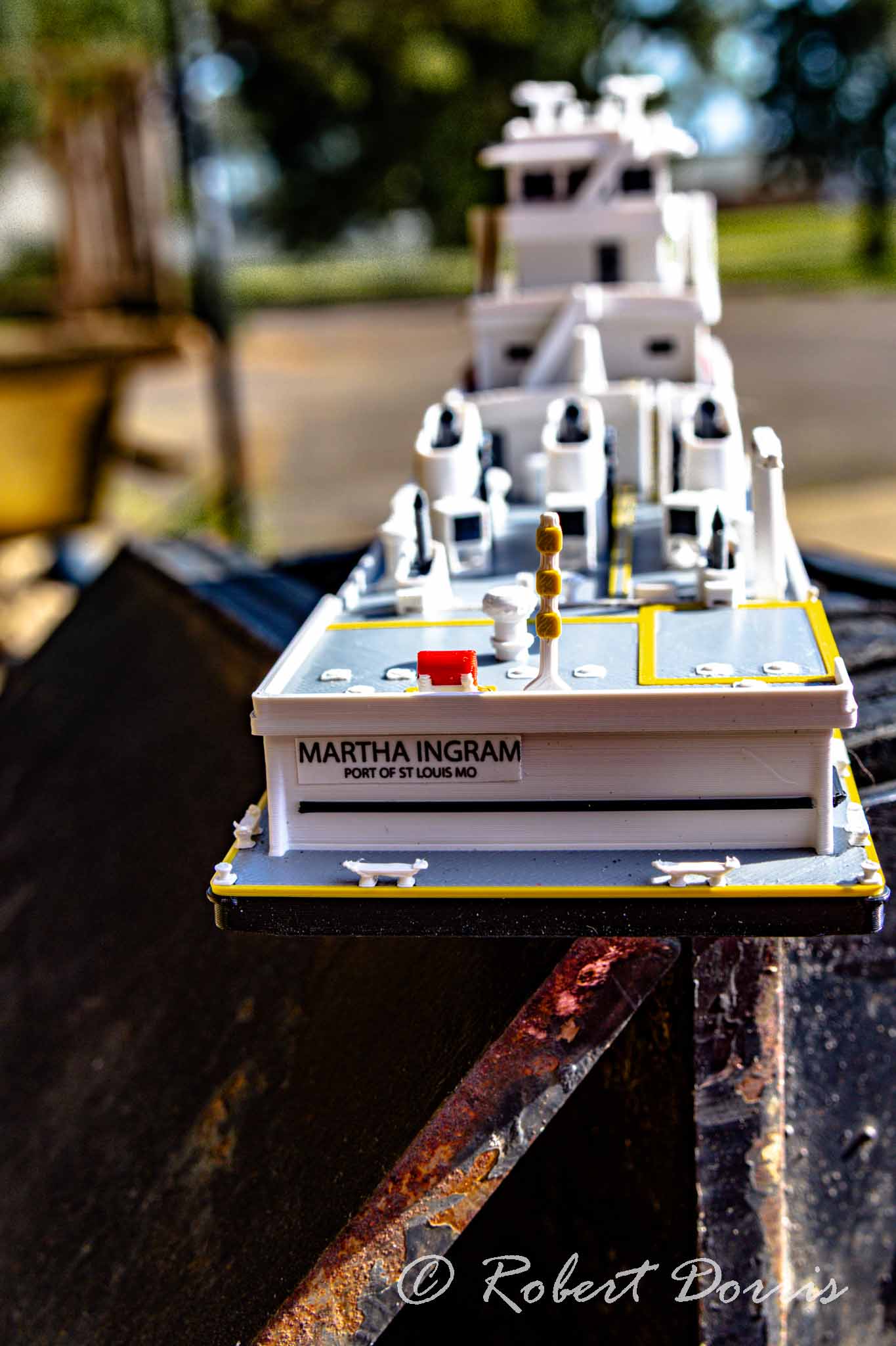M/V Martha Ingram Towboat Model