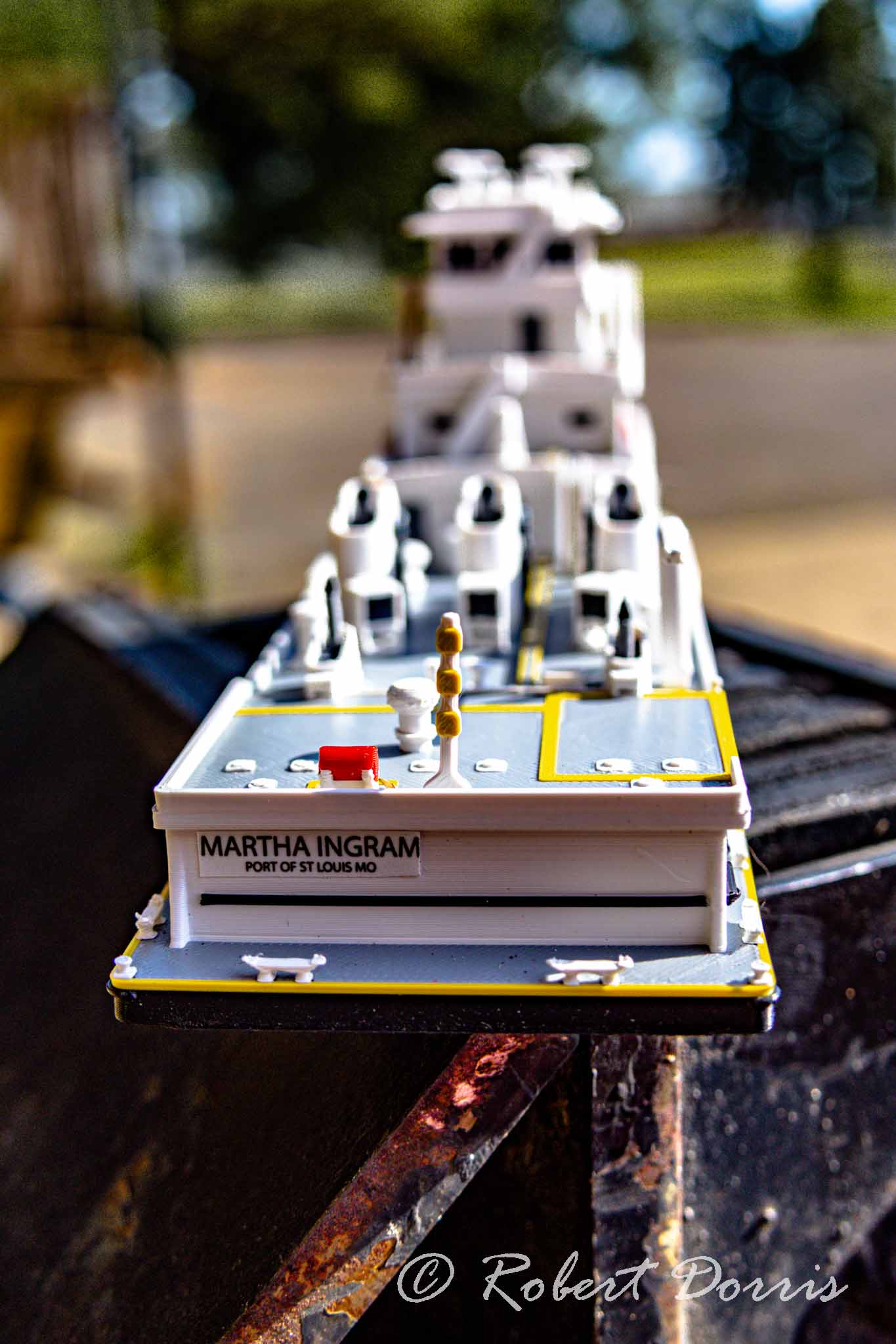 M/V Martha Ingram Towboat Model