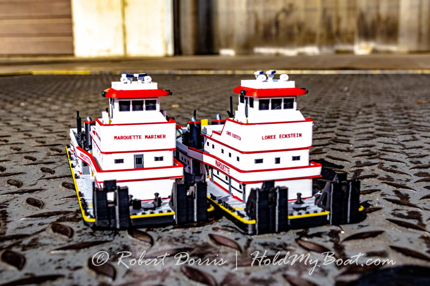 M/V Marquette Mariner Towboat Model