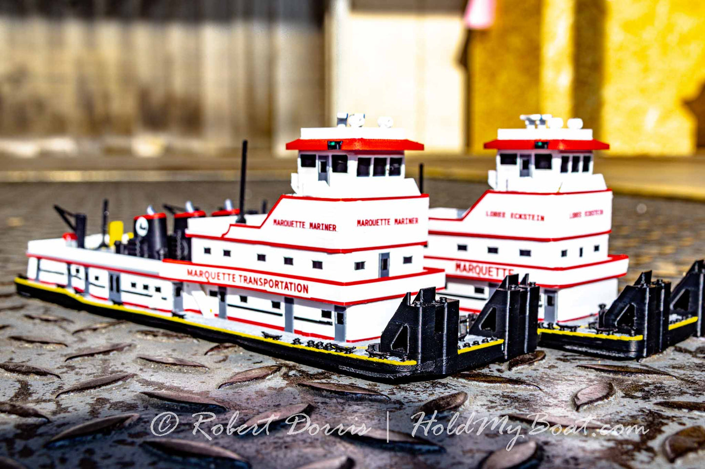 M/V Marquette Mariner Towboat Model