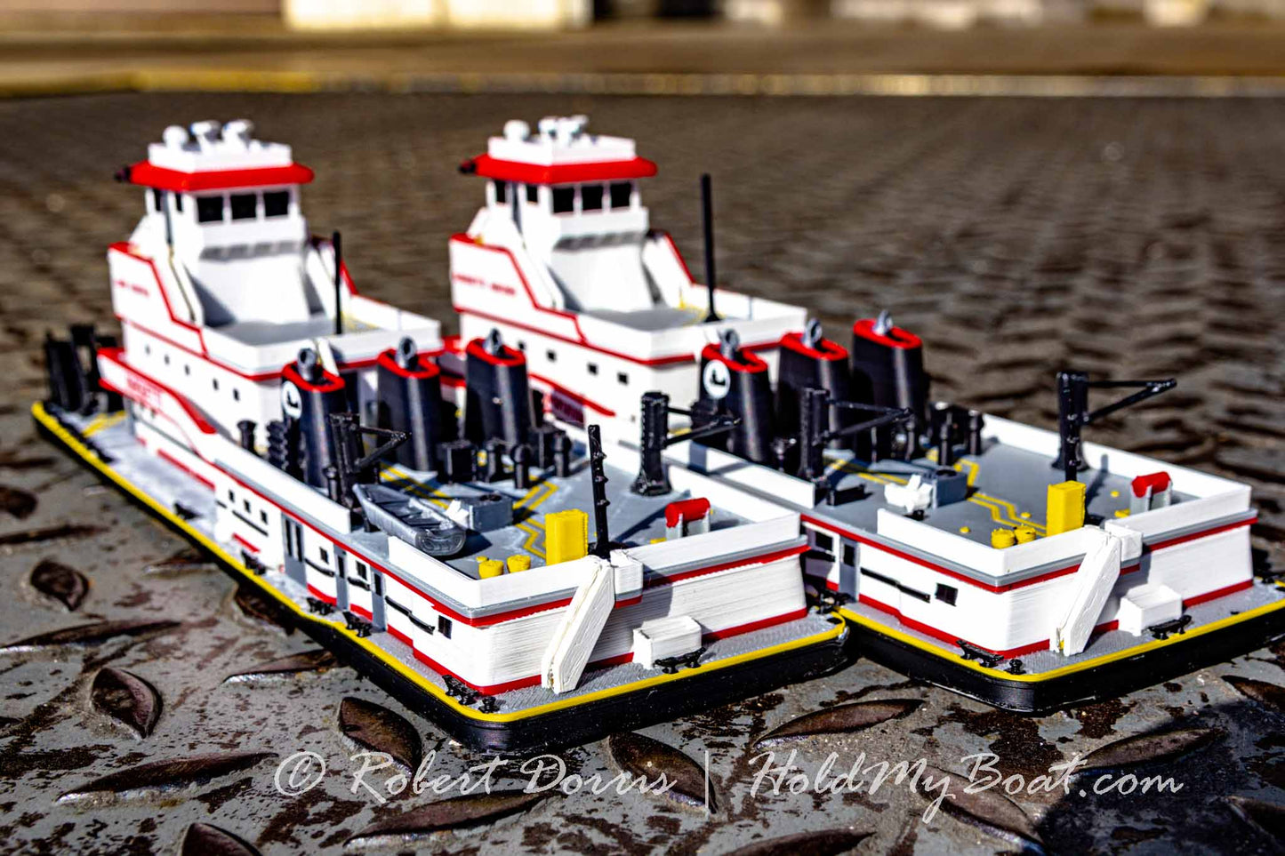 M/V Marquette Mariner Towboat Model