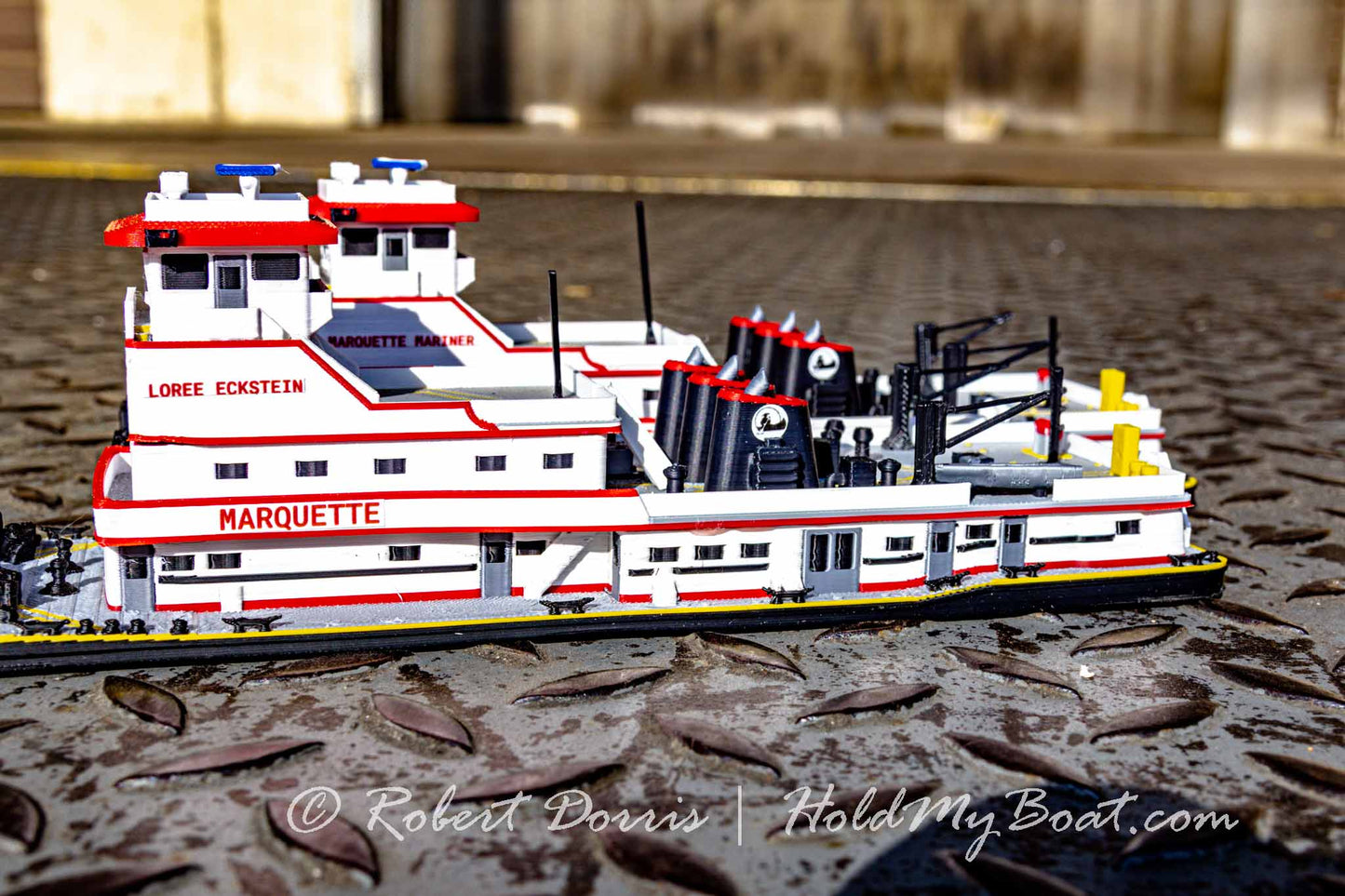 M/V Marquette Mariner Towboat Model
