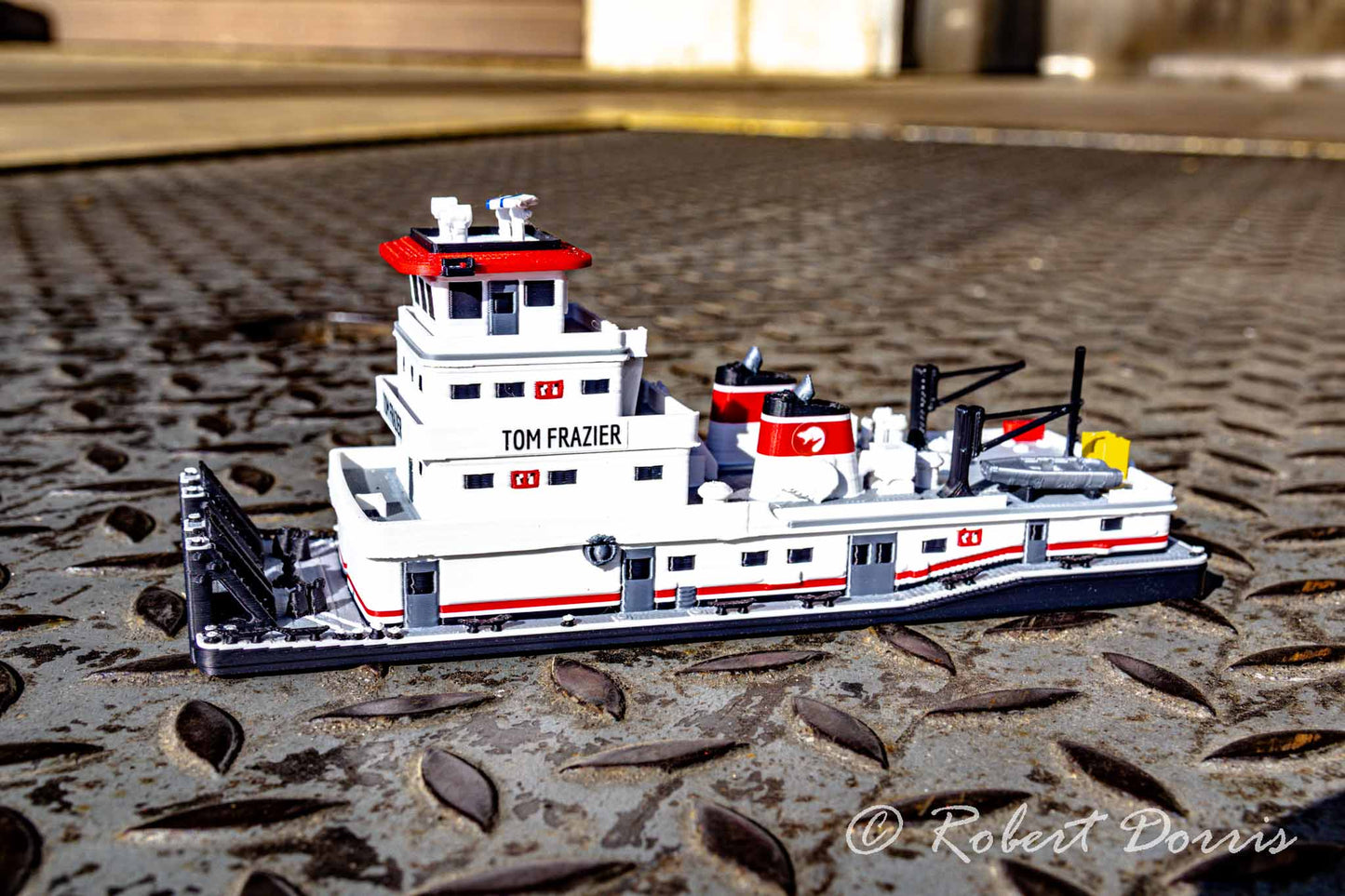 M/V Tom Frazier Towboat Model