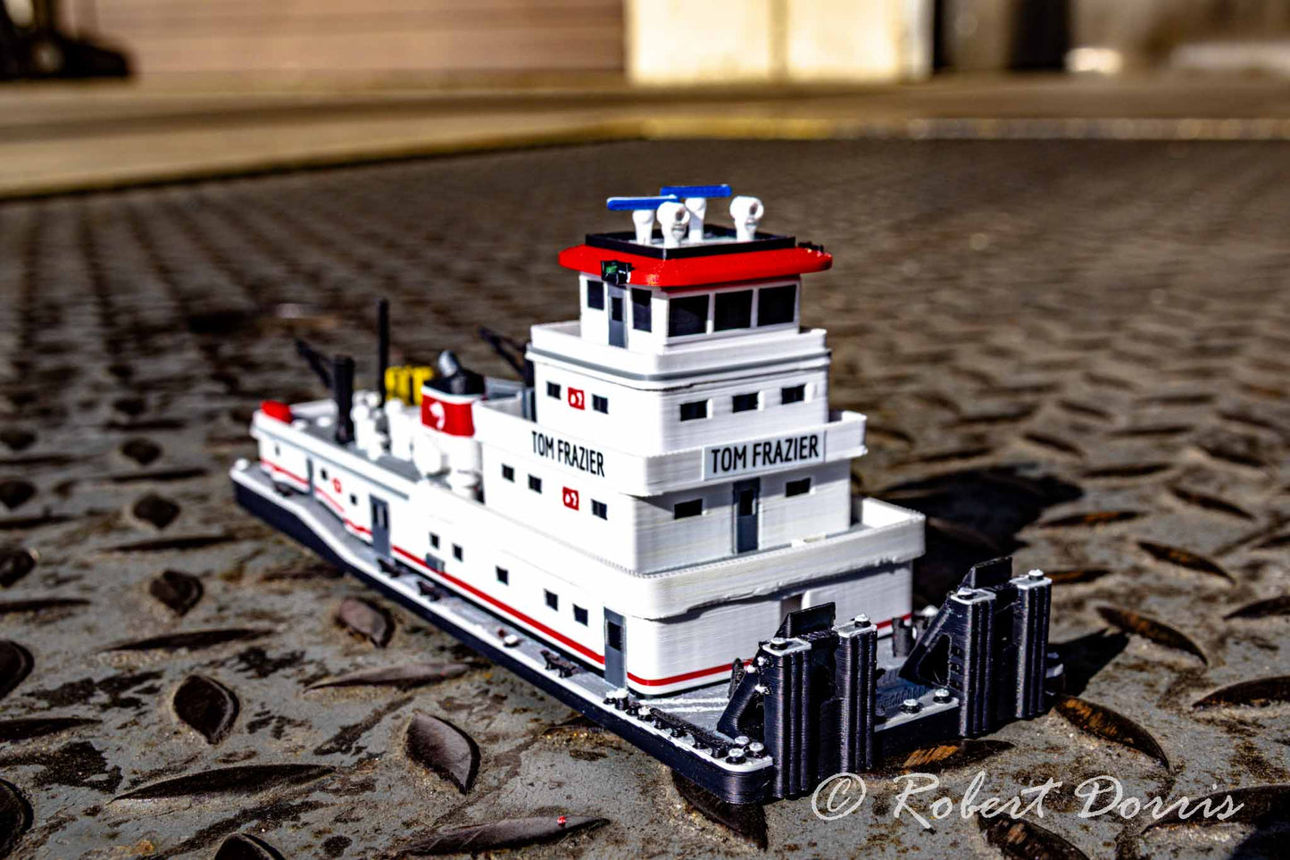 M/V Tom Frazier Towboat Model