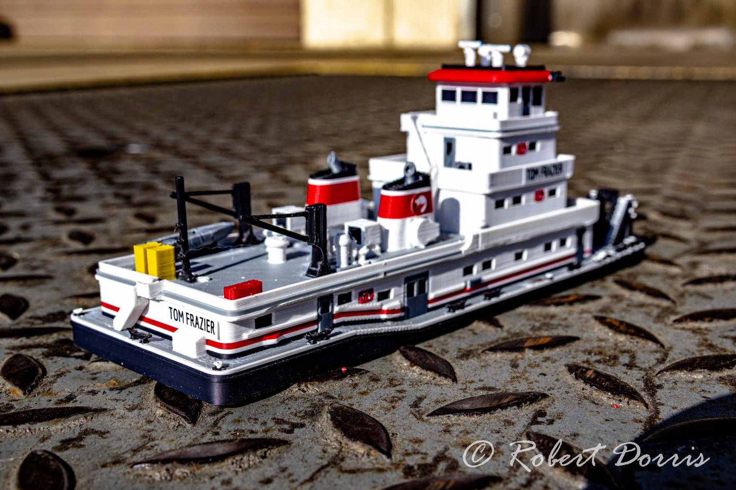 M/V Tom Frazier Towboat Model