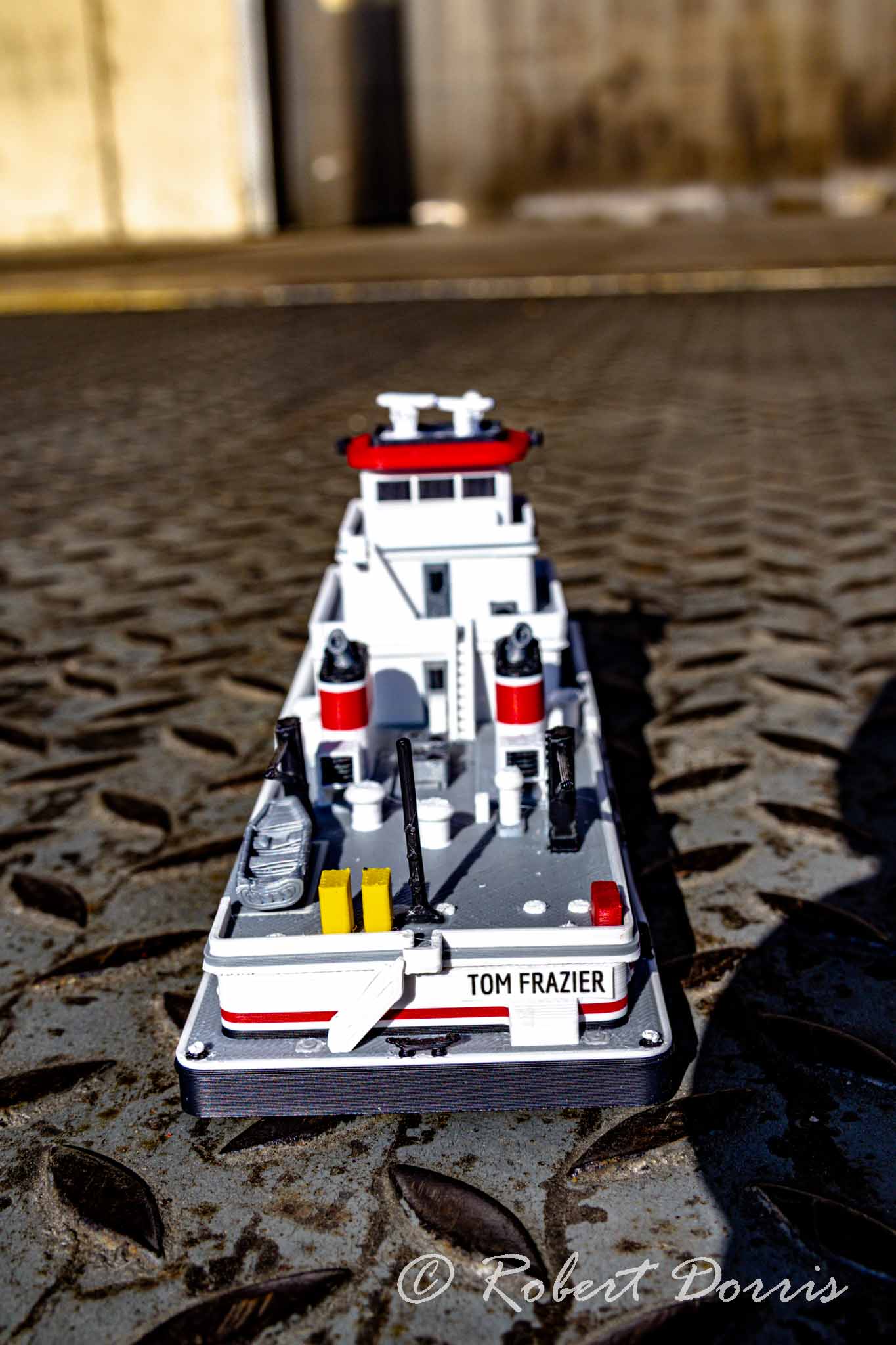 M/V Tom Frazier Towboat Model