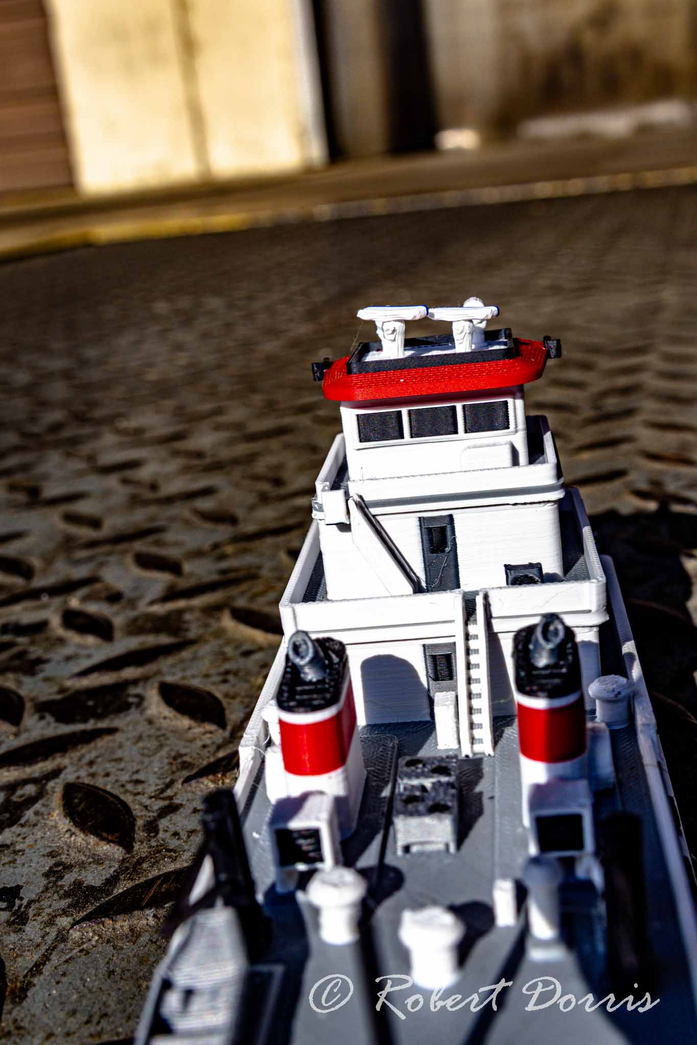 M/V Tom Frazier Towboat Model