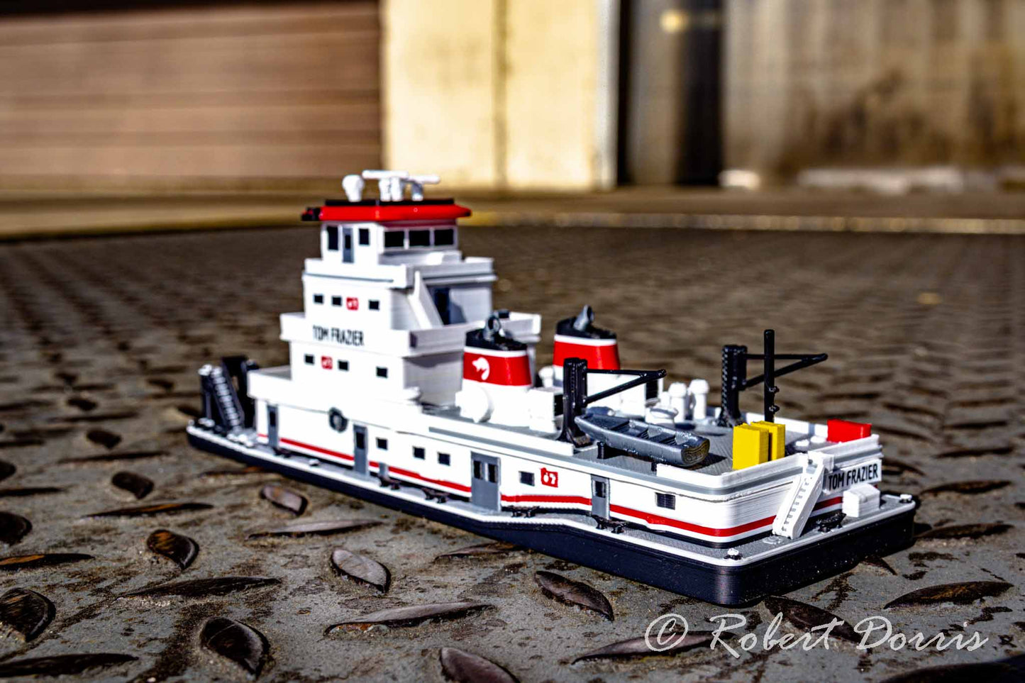 M/V Tom Frazier Towboat Model