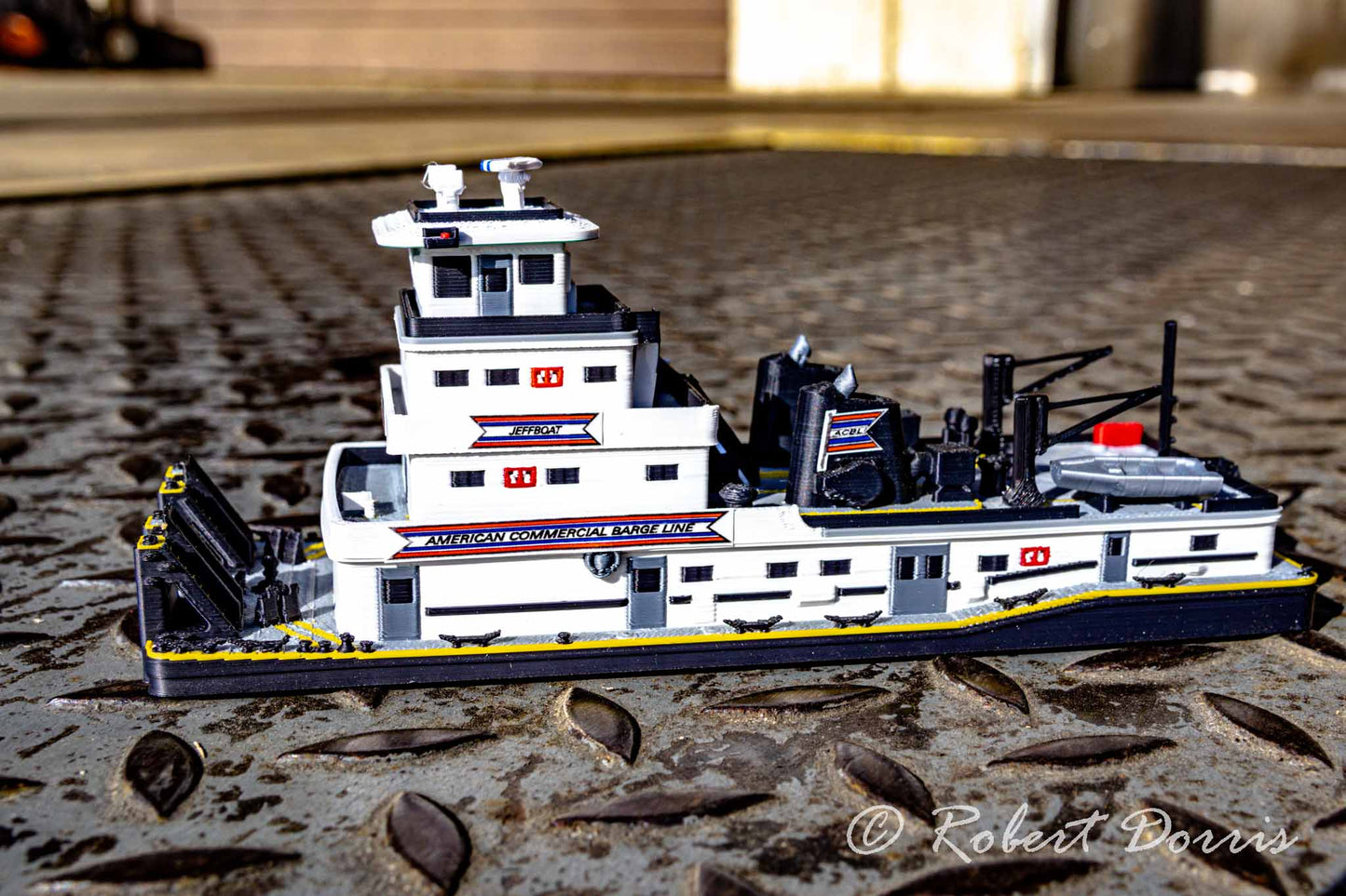 M/V Jeffboat Towboat Model