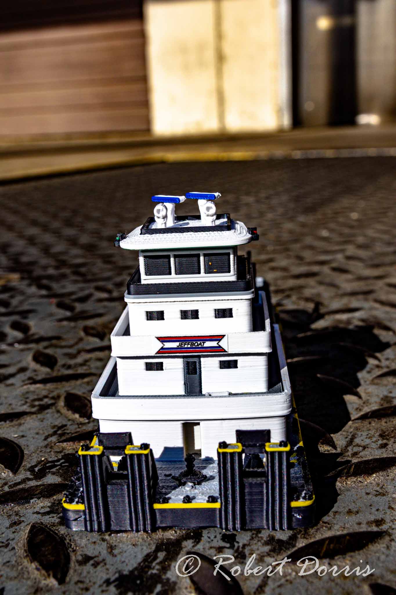 M/V Jeffboat Towboat Model