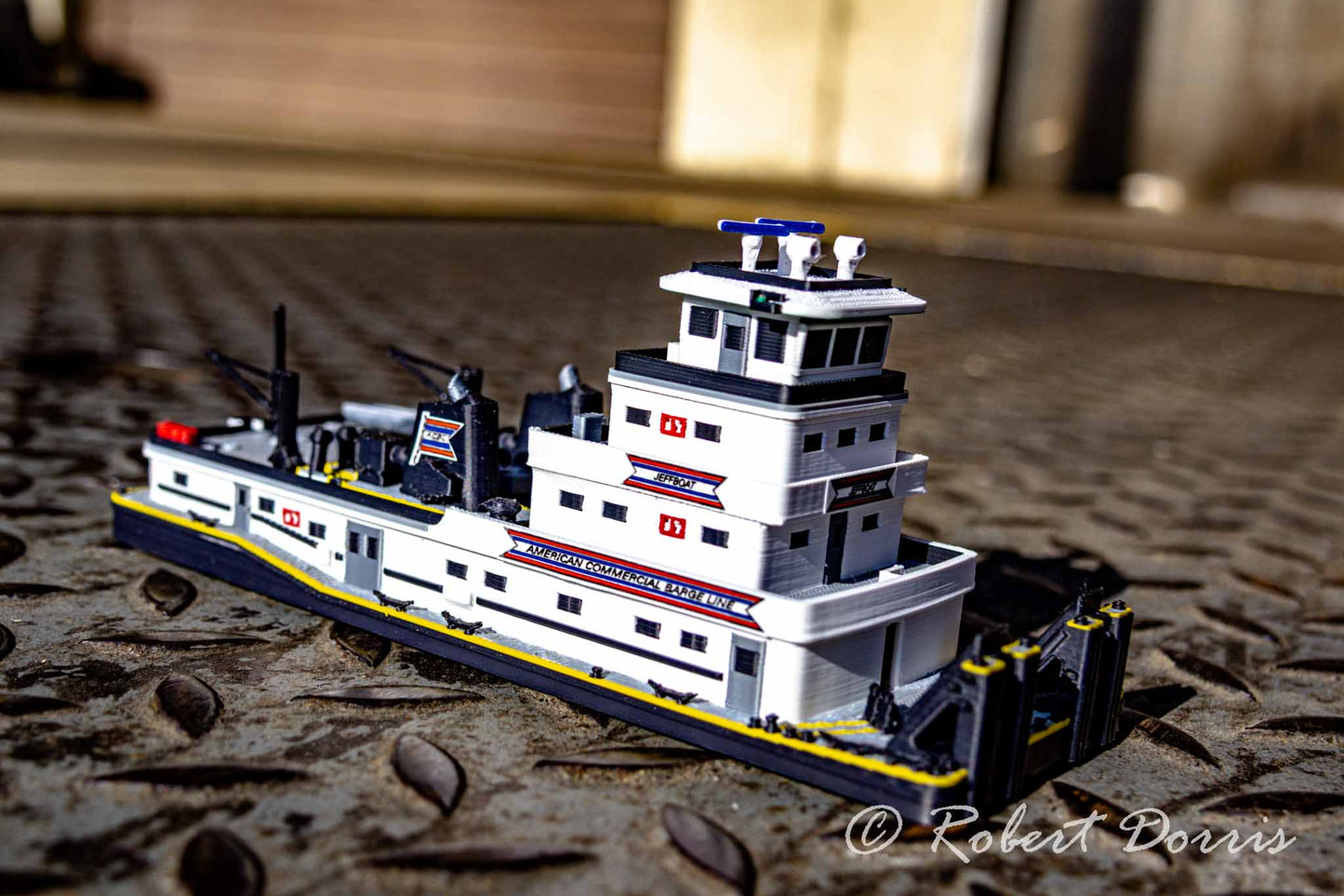 M/V Jeffboat Towboat Model