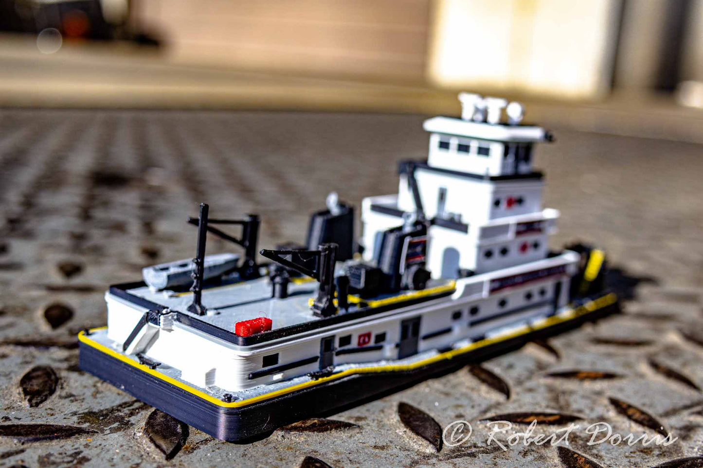 M/V Jeffboat Towboat Model
