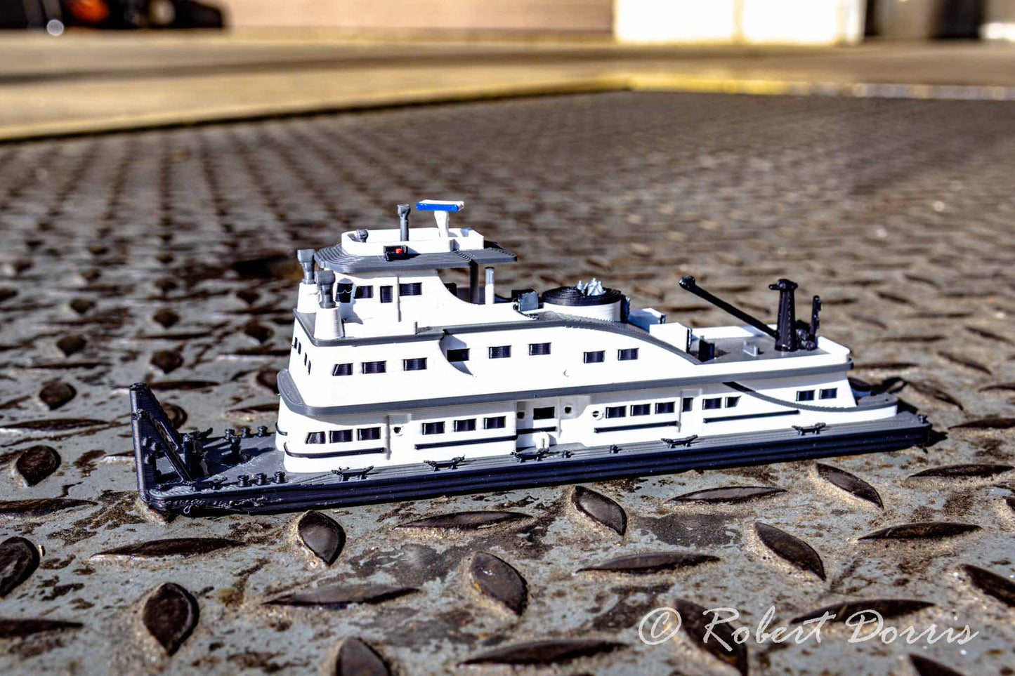 Generic Ohio River Towboat – Hillman Designed Towboat Model