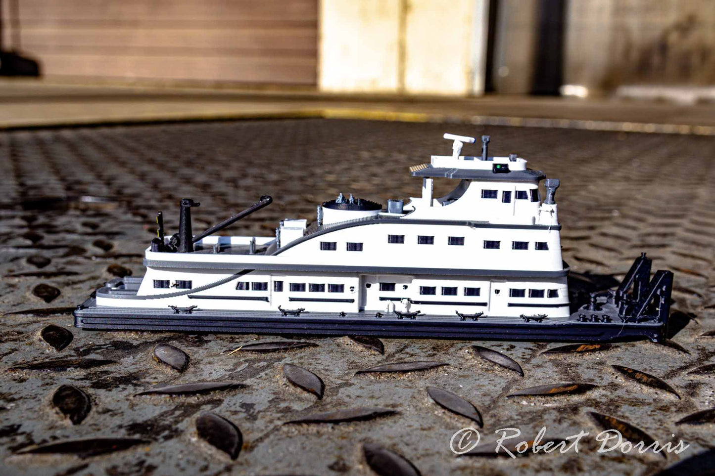Generic Ohio River Towboat – Hillman Designed Towboat Model