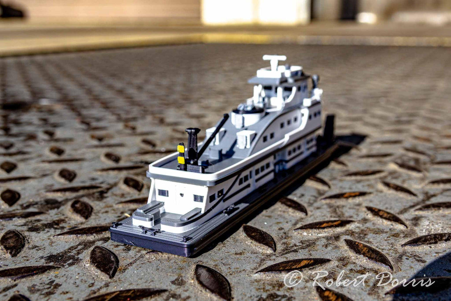 Generic Ohio River Towboat – Hillman Designed Towboat Model