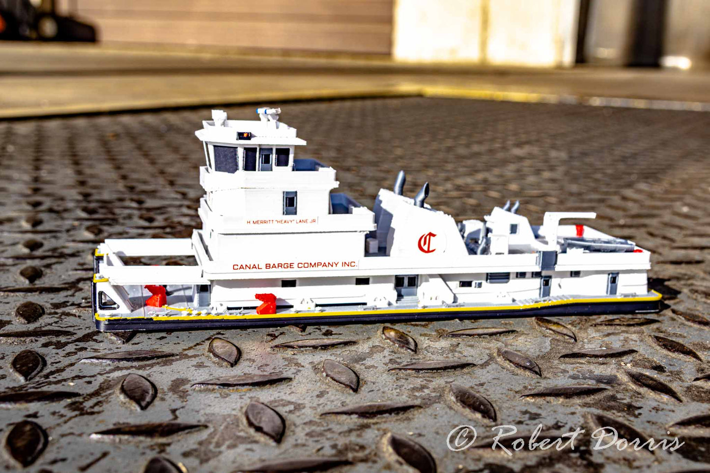 M/V H. Merritt "Heavy" Lane Jr. Towboat Model