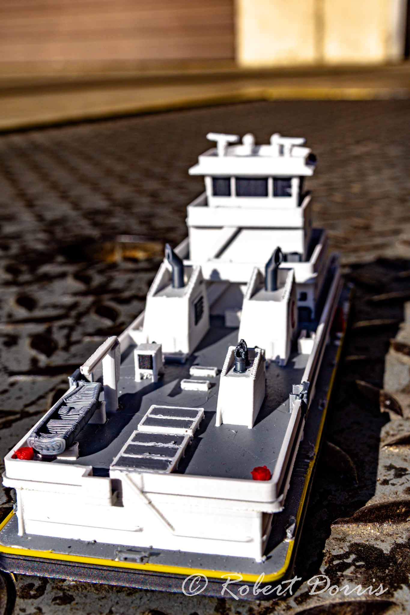 M/V H. Merritt "Heavy" Lane Jr. Towboat Model