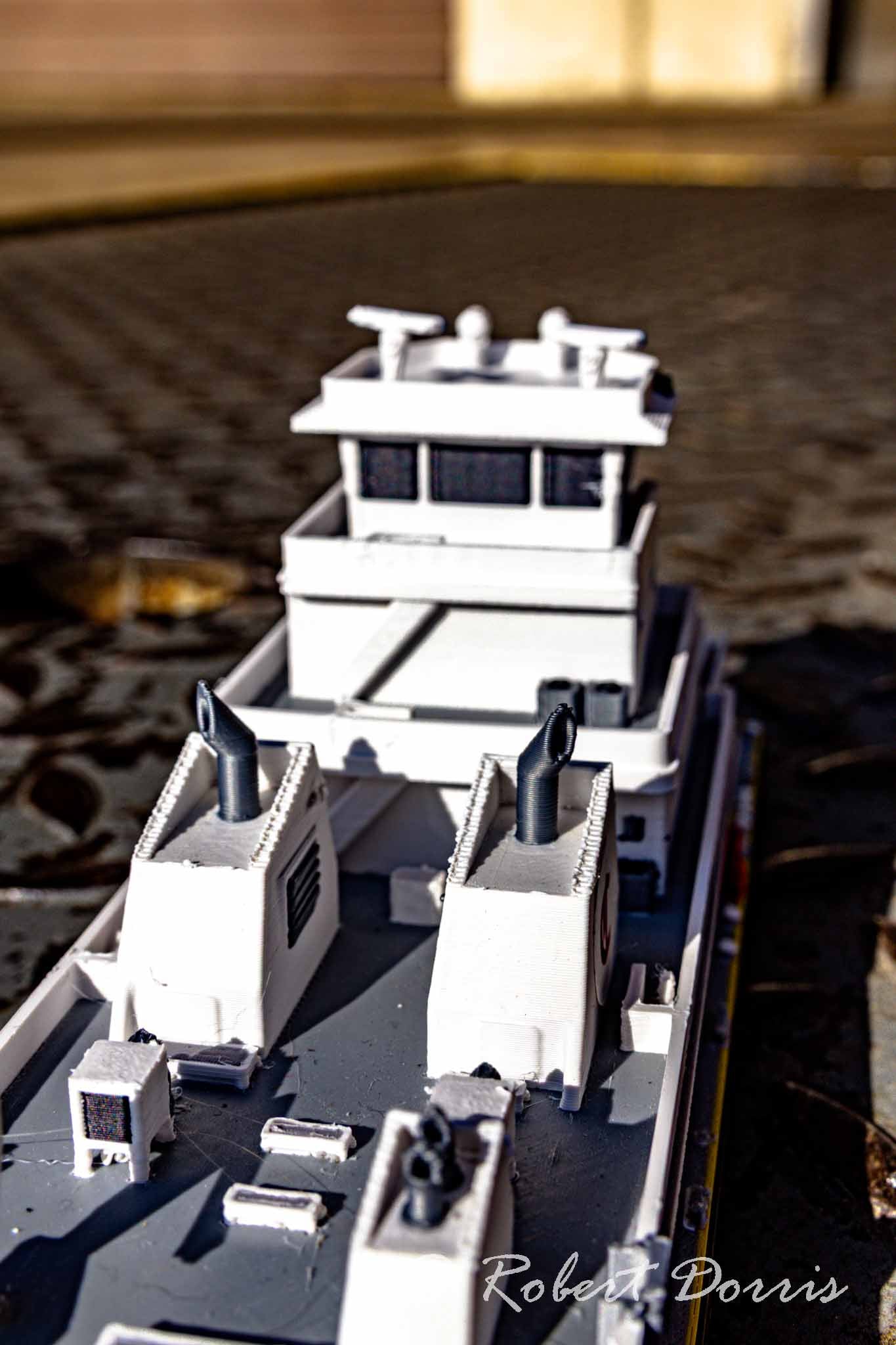 M/V H. Merritt "Heavy" Lane Jr. Towboat Model