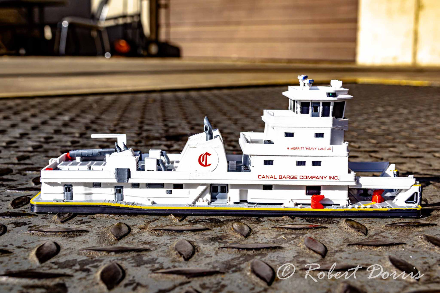 M/V H. Merritt "Heavy" Lane Jr. Towboat Model