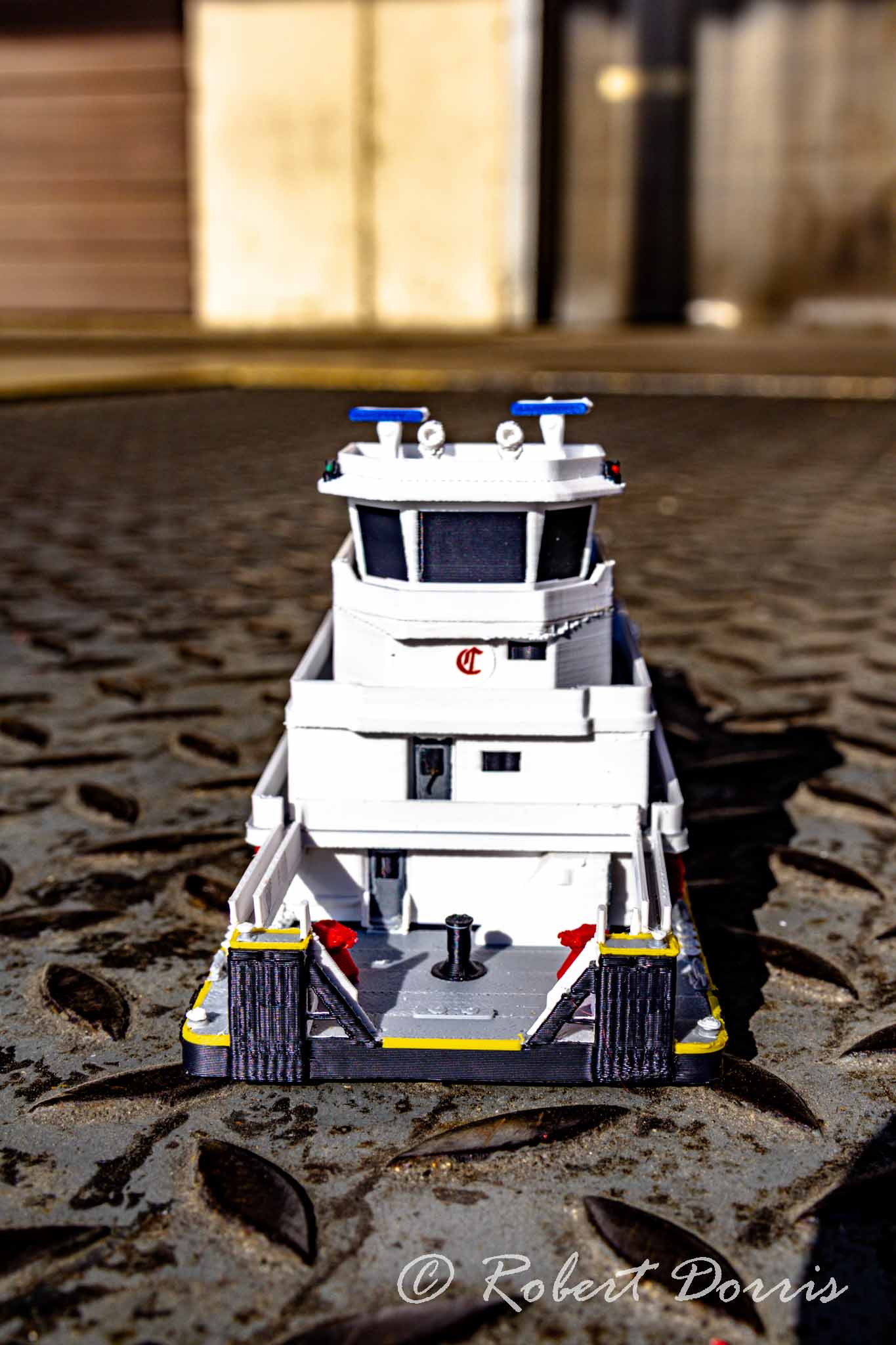M/V H. Merritt "Heavy" Lane Jr. Towboat Model